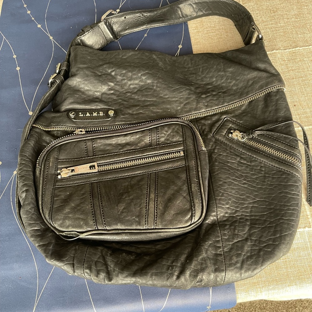EUC LAMB butter soft leather handbag